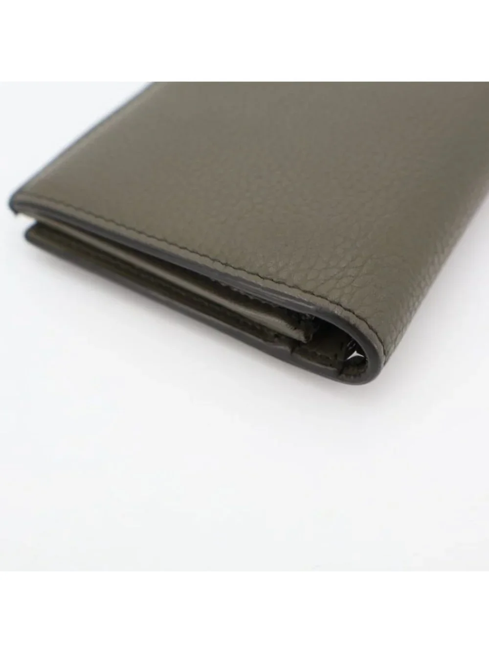 Christian Dior Vertical Long Wallet Beige Leather 2 cdi